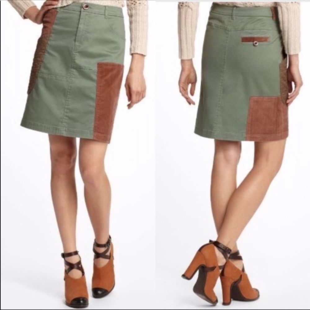 Anthropologie Meadow Rue Patchwork Skirt! ❤️